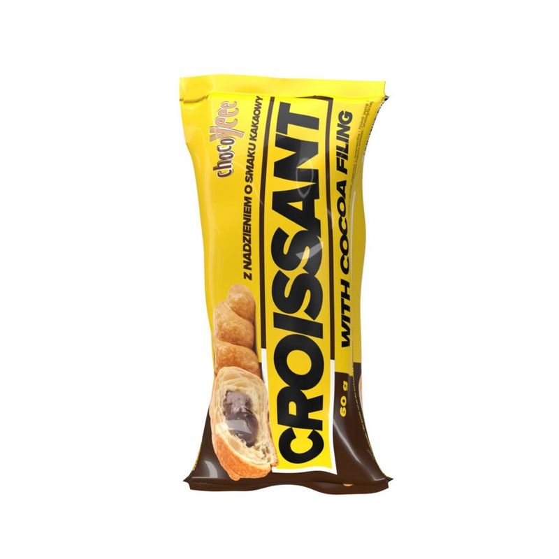 Rogal ChocoYee Croissant Cocoa 60g, (opakowanie 28 szt.)